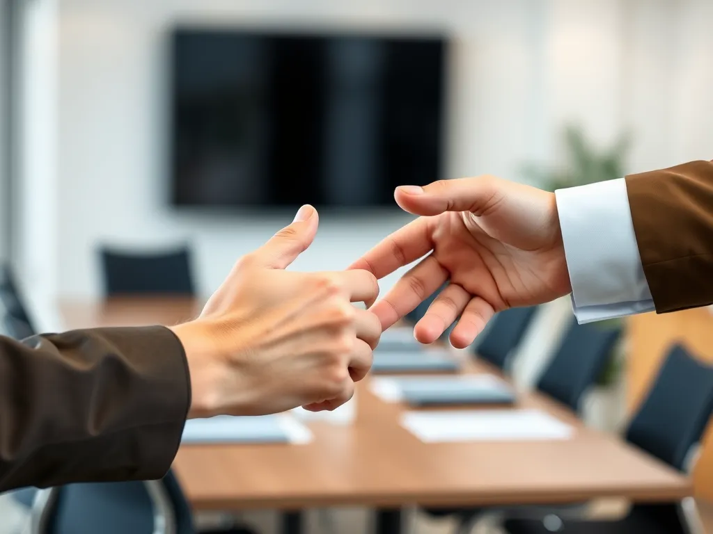 Kto pierwszy podaje rękę na powitanie?