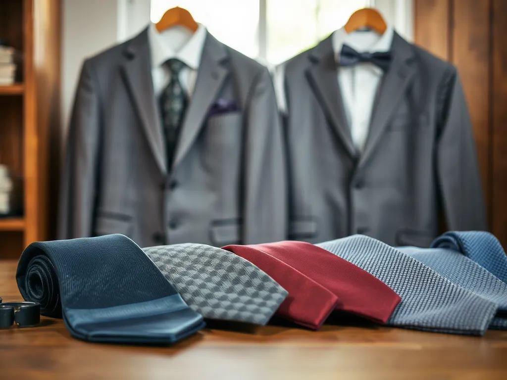 Jaki krawat do szarego garnituru?