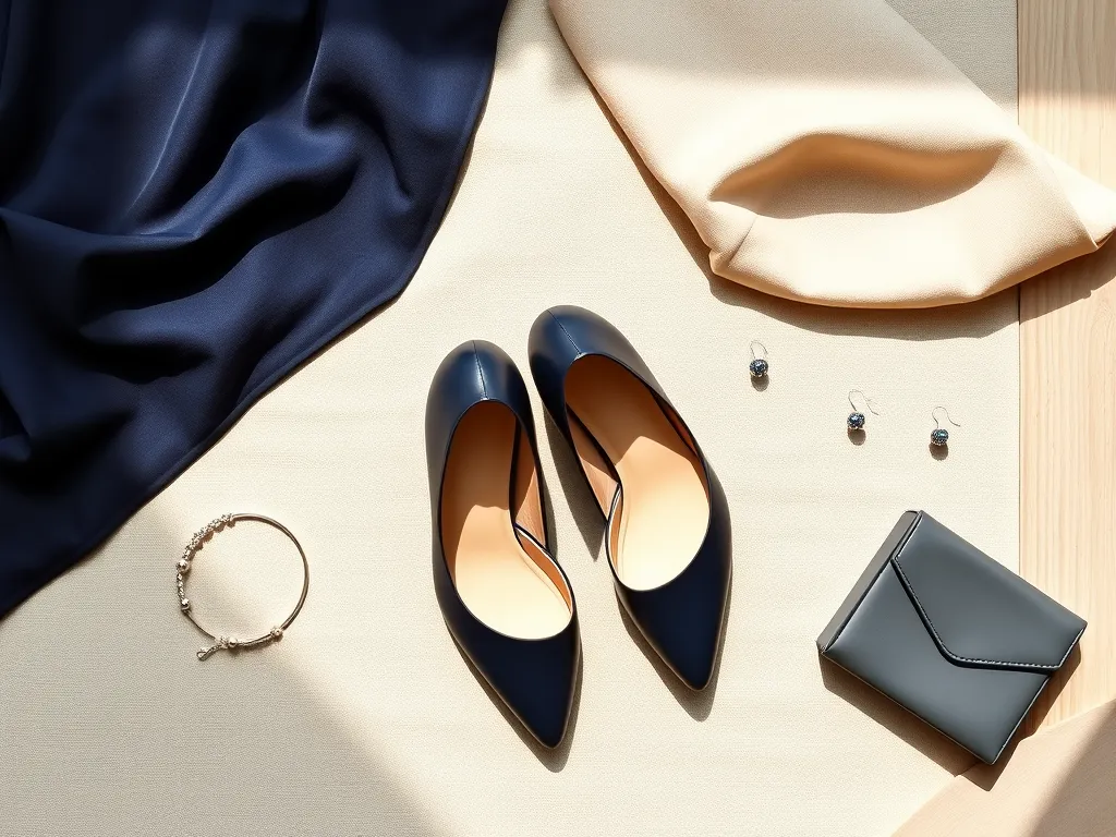 Jakie buty do granatowej sukienki?