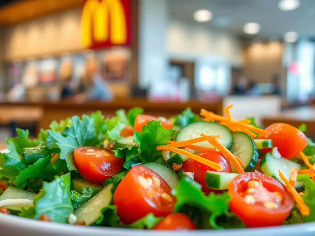 Co zjeść w McDonaldzie na diecie?