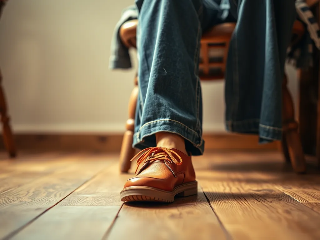 Jakie buty do szerokich spodni jeansowych?