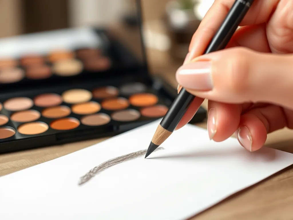 Jak malować brwi kredką?