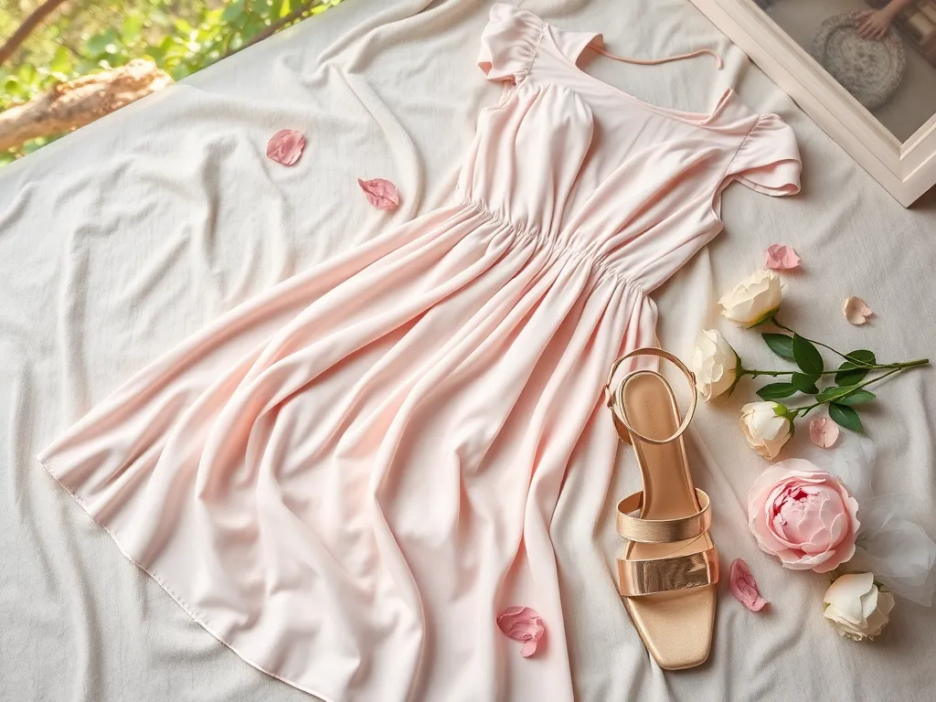 Jakie buty do sukienki pudrowy róż na wesele?