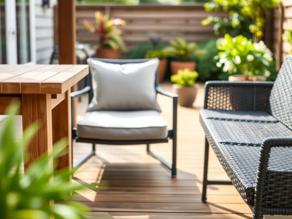 Z jakiego materiału wybrać najlepsze meble ogrodowe na taras?