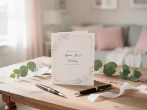 Dłoń kobiety trzymająca spray termoochronny obok gładkich, lśniących włosów na minimalistycznym blacie w łazience.