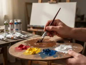 Kobieta z modną, krótką fryzurą typu pixie, która dodaje cienkim włosom objętości i tekstury.